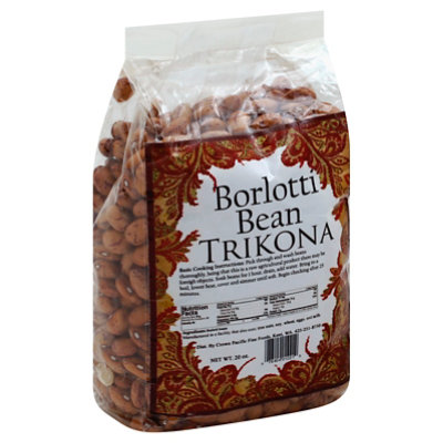 Trikona Borlotti Beans - 20 Oz - Image 1