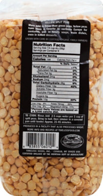 Timeless Yellow Split Peas - 16 Oz - Image 3