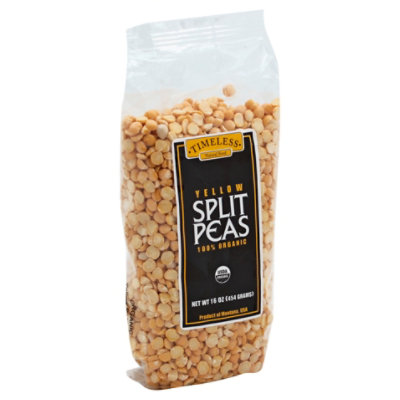Timeless Yellow Split Peas - 16 Oz - Image 1