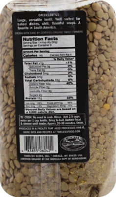 Timeless Green Lentils - 16 Oz - Image 3