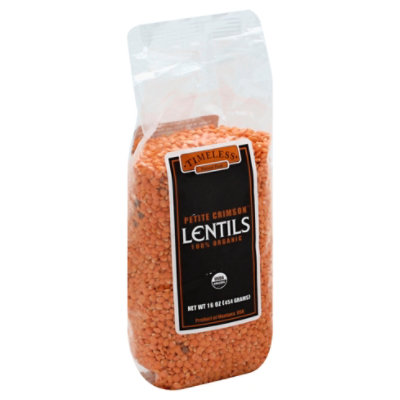 Timeless Petite Crimson Lentils - 16 Oz - Image 1