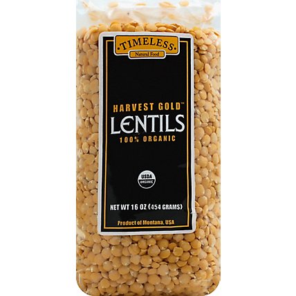 Timeless Harvest Gold Lentils - 16 Oz - Image 2