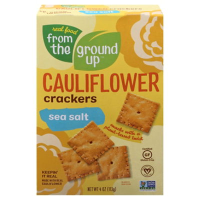 Earthly T Crackers Cauliflwr Seaslt - 4 Oz - Image 3