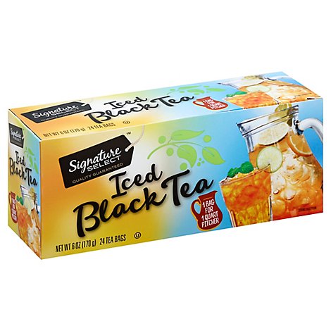 Signature SELECT Iced Tea Black Bags - 24 Count