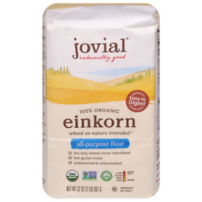 Jovial Flour All Purpose Organic Einkorn Bag - 32 Oz - Image 3