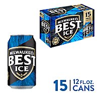 Milwaukee's Best Ice Beer American Style Ice Lager 5.9% ABV Cans - 15-12 Fl. Oz.