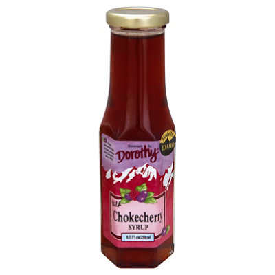 Dorthys Chokecherry Syrup - 8.5 Oz - Image 1
