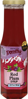 Dorthys Red Plum Syrup - 8.5 Oz - Image 2