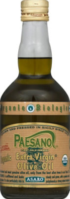 Paesanol Organic Olive Oil Extra Virgin Bottle - 33.8 Fl. Oz. - Image 2