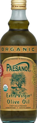 Paesanol Organic Olive Oil Extra Virgin Bottle - 17 Fl. Oz. - Image 2