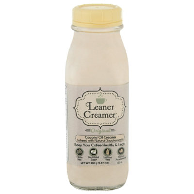 Leaner Creamer Coffee Creamer Original Bottle - 9.87 Oz - Image 3