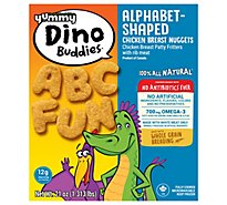 Yummy All Natural Alphabet-Shaped Chicken Breast Nuggets - 21 Oz