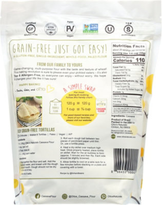 Ottos Naturals Flour Cassava Pouch - 32 Oz - Image 6