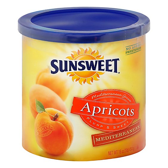 Sunsweet Apricots Canister - 16 Oz