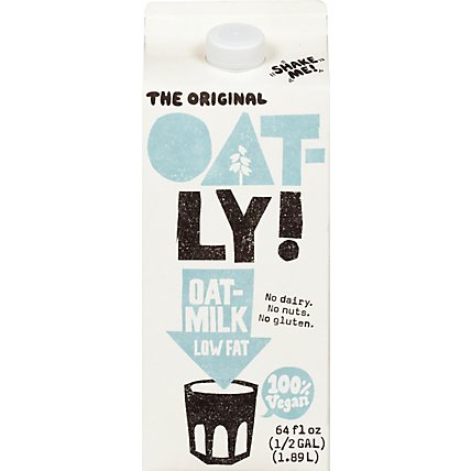 Oatly Oat Milk Low Fat - 64 Oz - Image 2