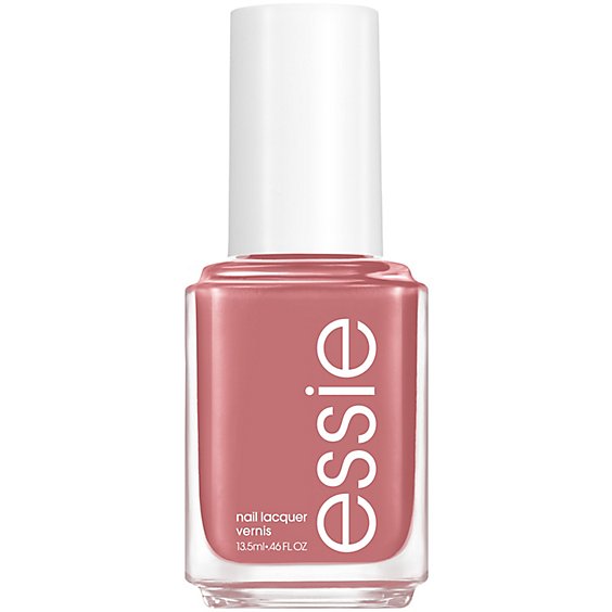 Essie 8 Free Vegan Warm Rose Pink Eternal Optimist Salon Quality Nail Polish - 0.46 Oz