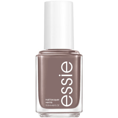 essie salon-quality nail polish vegan granite gray Chinchilly - 0.46 Fl. Oz. - Image 1