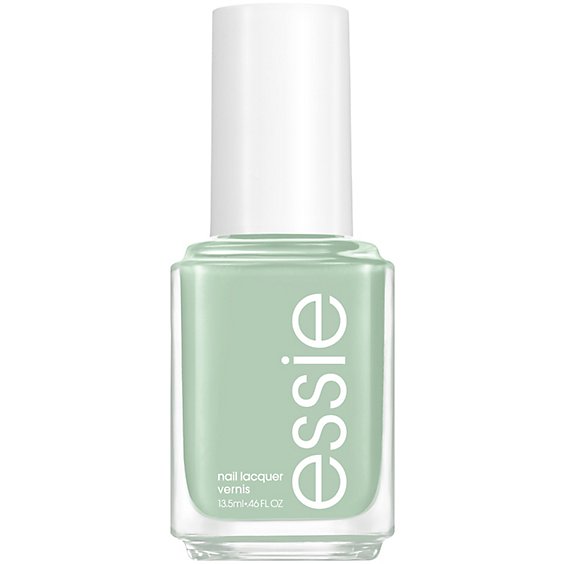 Essie 8 Free Vegan Muted Green Turquoise And Caicos Salon Quality Nail Polish - 0.46 Oz