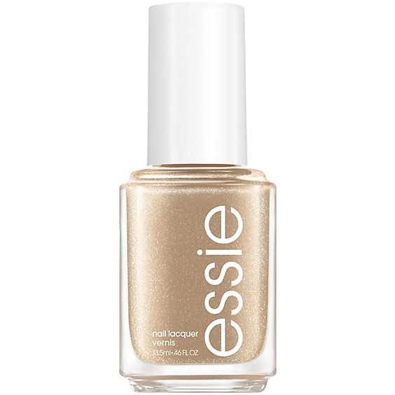 Essie 8 Free Vegan Gold Metallic Good As Gold Salon Quality Nail Polish - 0.46 Oz