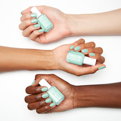essie salon-quality nail polish vegan mint green Mint Candy Apple - 0.46 Fl. Oz. - Image 1