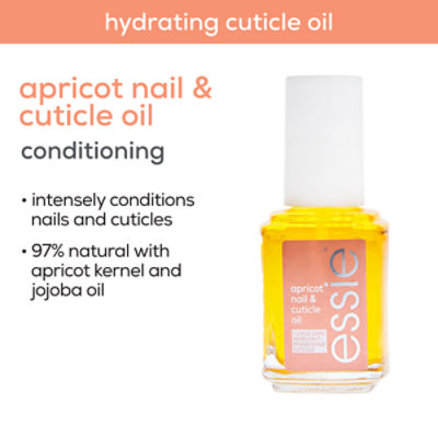 essie salon quality nail care vegan nail and cuticle oil Apricot Cuticle Oil - 0.46 Fl. Oz. - Image 4