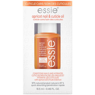 essie salon quality nail care vegan nail and cuticle oil Apricot Cuticle Oil - 0.46 Fl. Oz. - Image 3