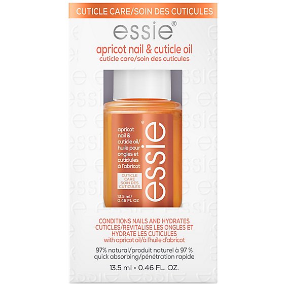 Essie Nail Care 8 Free Vegan Apricot Nail And Cuticle Oil - 0.46 Oz
