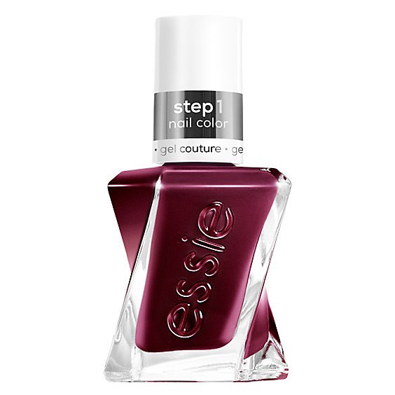 Essie Gel Couture 8 Free Vegan Wine Red Model Clicks Long Lasting Nail Polish - 0.46 Oz