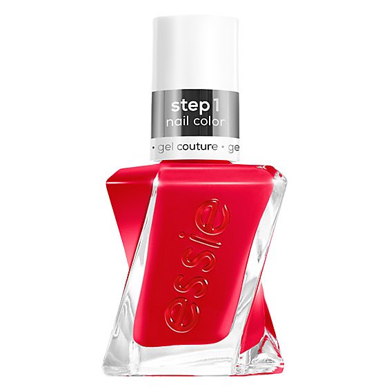 Essie Gel Couture 8 Free Vegan Scarlet Red Rock The Runway Long Lasting Nail Polish - 0.46 Oz