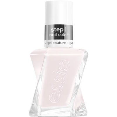 Essie Gel Couture 8 Free Vegan White Pre Show Jitters Long Lasting Nail Polish - 0.46 Oz - Image 1