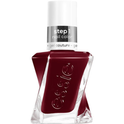 gel couture by essie gel-like nail polish vegan red spiked with style - 0.46 Fl. Oz. - Image 1