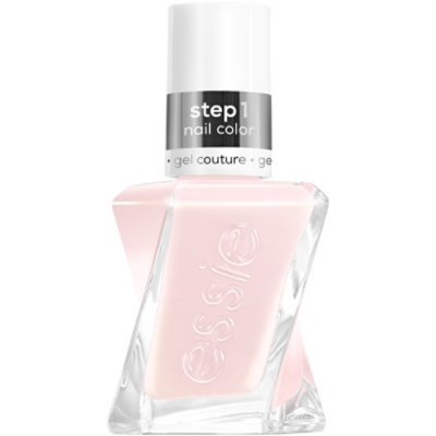 Essie Gel Couture 8 Free Vegan Blush White Wearing Hue Long Lasting Nail Polish - 0.46 Oz