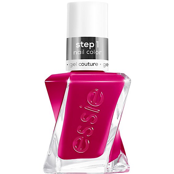 Essie Gel Couture 8 Free Vegan Berry Pink V.I. Please Long Lasting Nail Polish - 0.46 Oz
