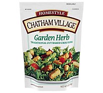 Chatham Village Croutons Traditional Cut Garden Herb - 5 Oz