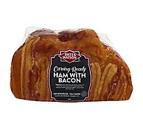 Dietz & Watson Off The Bone Ham With Bacon - 0.50 Lb