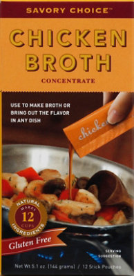 Savory Ch Broth Liq Cncntrt Chckn 12stk - 5.1 Oz - Image 2