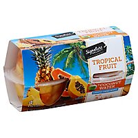 Signature SELECT Fruit Cups Tropical In Coconut Water - 4-4 Oz - Image 1