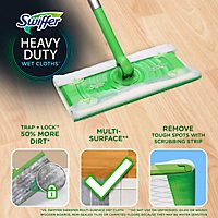 Swiffer Sweeper Wet Mopping Cloths Heavy Duty Refills Open Window Fresh - 20 Count - Image 2