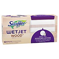 Swiffer WetJet Mopping Pads Refill Heavy Duty Wood - 12 Count - Image 1