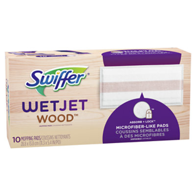 Swiffer WetJet Mopping Pads Refill Heavy Duty Wood - 12 Count - Image 2