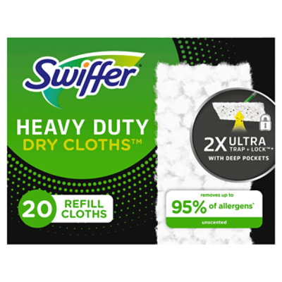 Swiffer Mopping Cloths Dry Refills Heavy Duty Multi Surface - 20 Count - Image 1