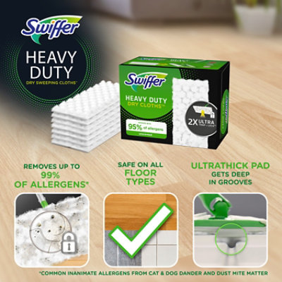 Swiffer Mopping Cloths Dry Refills Heavy Duty Multi Surface - 20 Count - Image 2