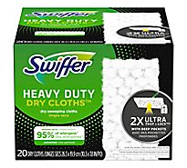 Swiffer Mopping Cloths Dry Refills Heavy Duty Multi Surface - 20 Count