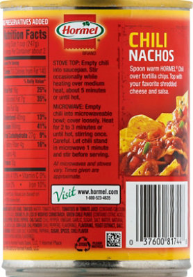 Hormel Angus Chili With Beans - 14 Oz - Image 3