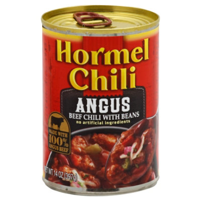 Hormel Angus Chili With Beans - 14 Oz