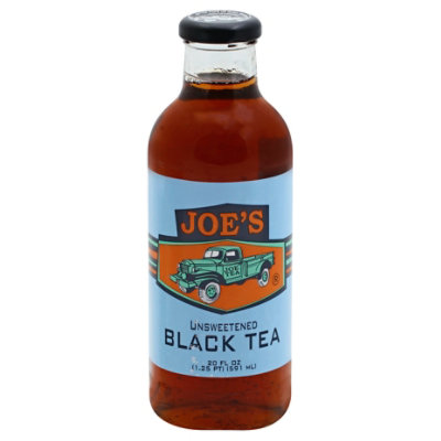 Joe Tea Black Tea Unsweetened - 20 Fl. Oz. - Image 1