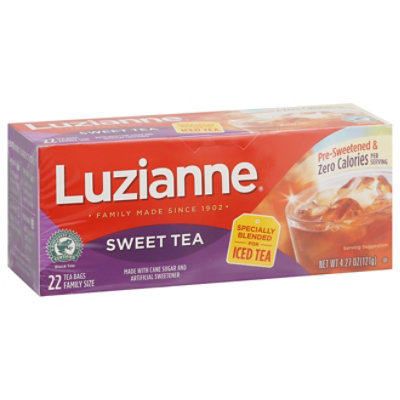 Luzianne Sweet Family Tea - 22 Count - Image 1