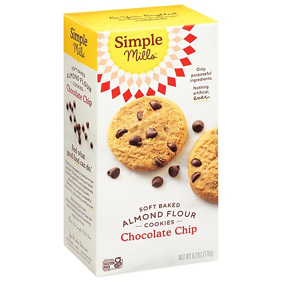 Simple Mills Cookies Soft Bak Chc Chip - 6.2 Oz