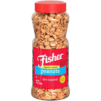 Fisher Peanuts Dry Roasted - 14 Oz - Image 3