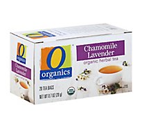 O Organics Tea Chamomile Lavender - 20 Count